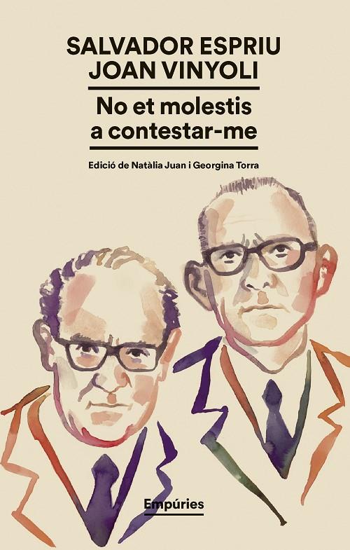 No et molestis a contestar-me | 9791387736224 | Salvador Espriu/Vinyoli, Joan | Botiga online La Carbonera
