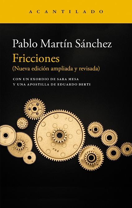 Fricciones | 9788419958242 | Martín Sánchez, Pablo | Botiga online La Carbonera