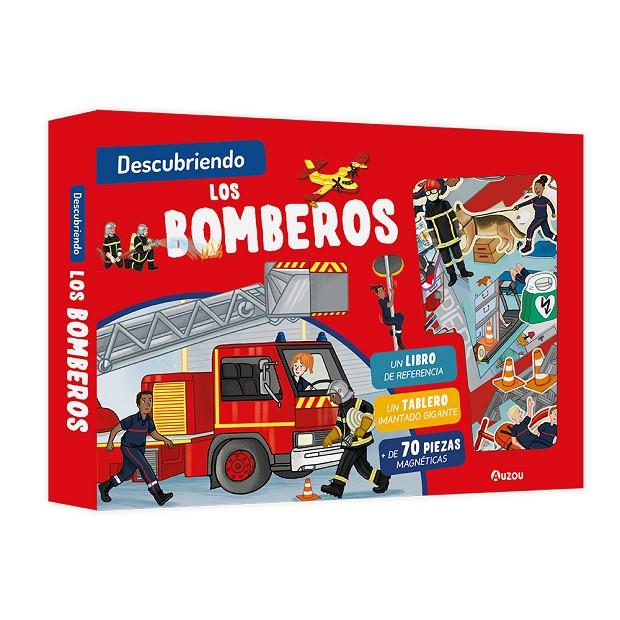 Descubriendo los bomberos. Tablero magnético | 9791039553049 | Billioud, Jean-Michel | Botiga online La Carbonera