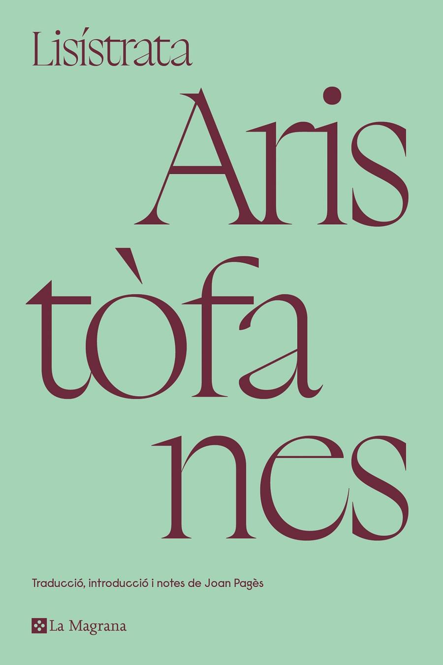 Lisístrata | 9788419013828 | Aristòfanes, | Botiga online La Carbonera