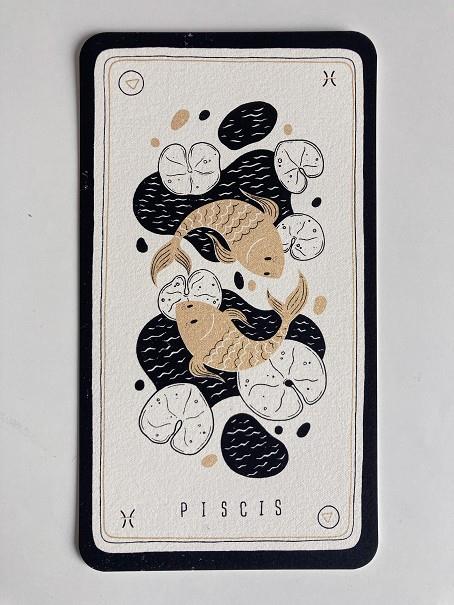 Làmina serigrafiada - Piscis | 9999900018998 | Maria Queraltó Trullols | Botiga online La Carbonera