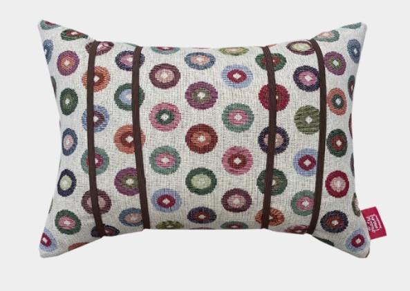 Coixí de lectura - Cercles de colors | 8437018173570 | A quatre mans | Botiga online La Carbonera