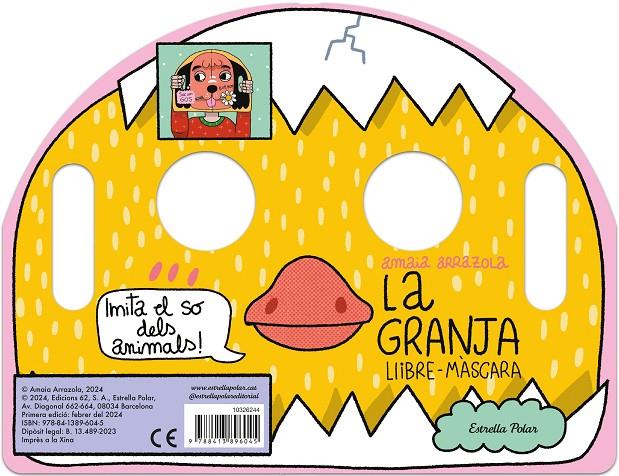 La granja. Llibre-màscara | 9788413896045 | Arrazola, Amaia | Botiga online La Carbonera
