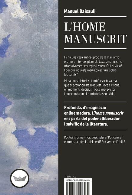 L'home manuscrit | 9791387726409 | Baixauli Mateu, Manuel | Botiga online La Carbonera