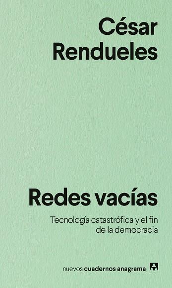 Redes vacías | 9788433948991 | Rendueles, César | Botiga online La Carbonera