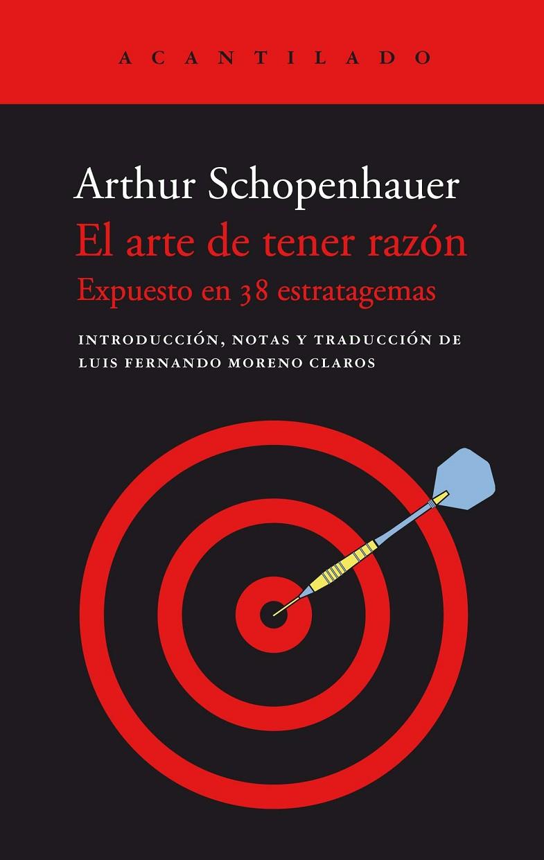 El arte de tener razón | 9788419036377 | Schopenhauer, Arthur | Botiga online La Carbonera