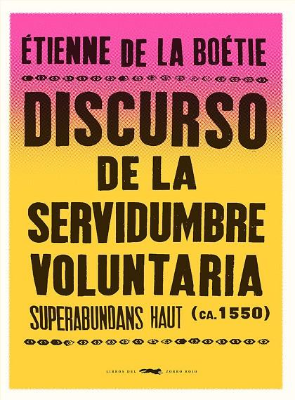 Discurso de la servidumbre voluntaria | 9788412537185 | de La Boétie, Étienne | Botiga online La Carbonera
