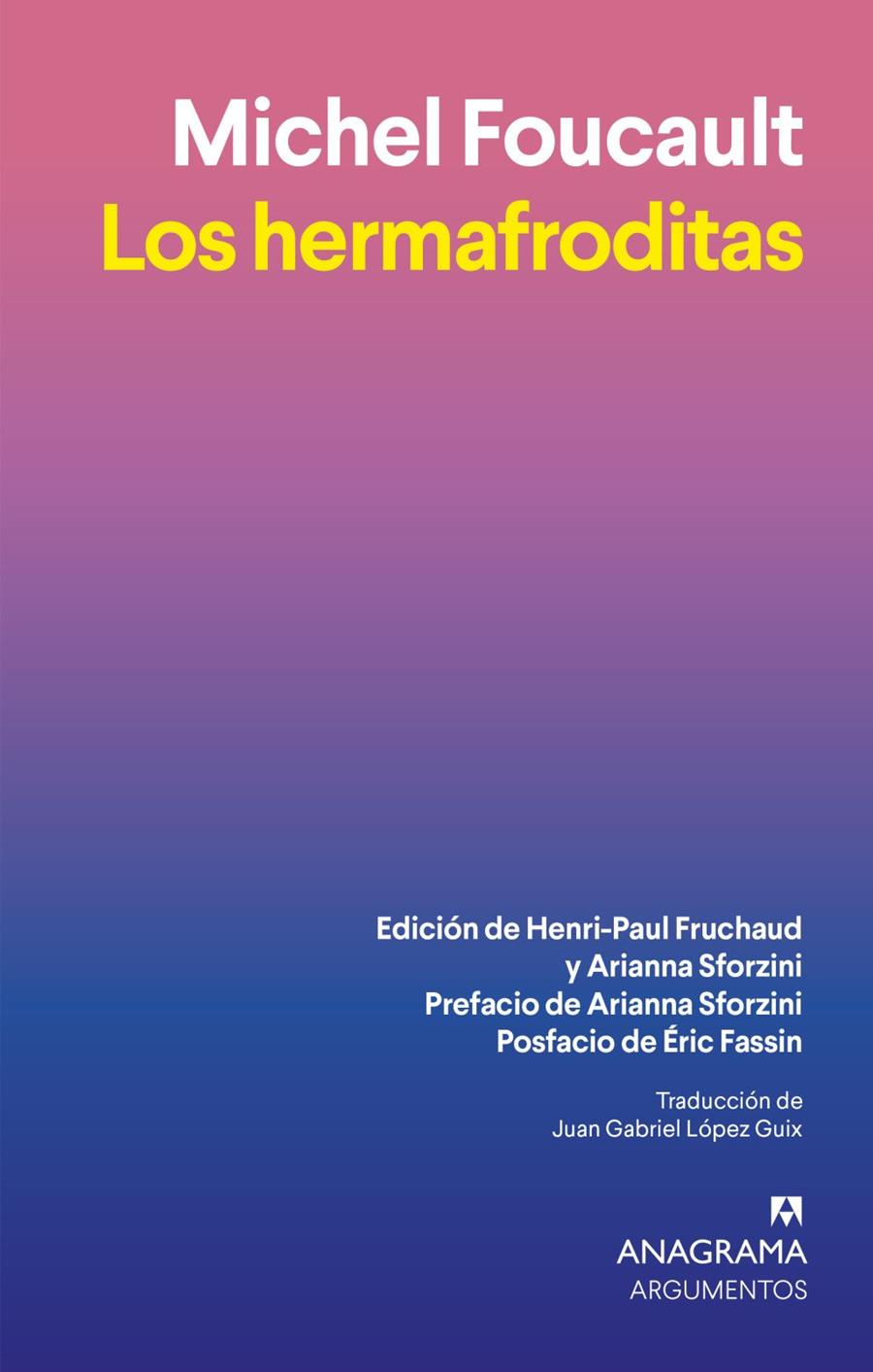 Los hermafroditas | 9788433951069 | Foucault, Michel