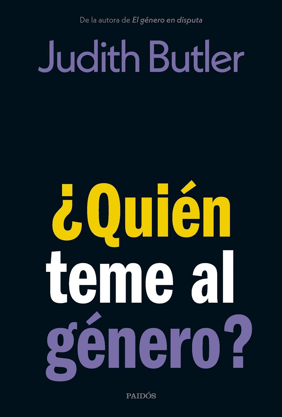 ¿Quién teme al género? | 9788449342387 | Butler, Judith | Botiga online La Carbonera