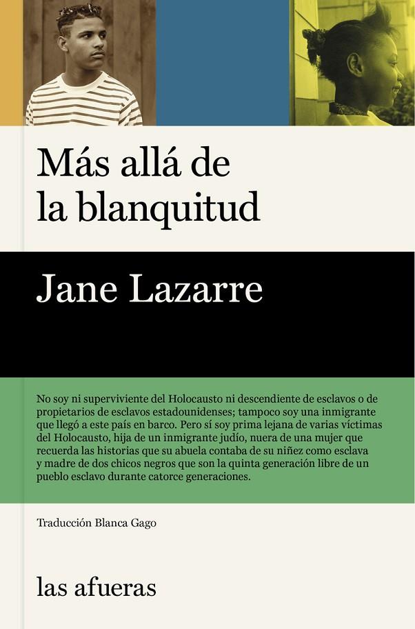 Mas alla de la blanquitud | 9788412894332 | Lazarre, Jane | Botiga online La Carbonera