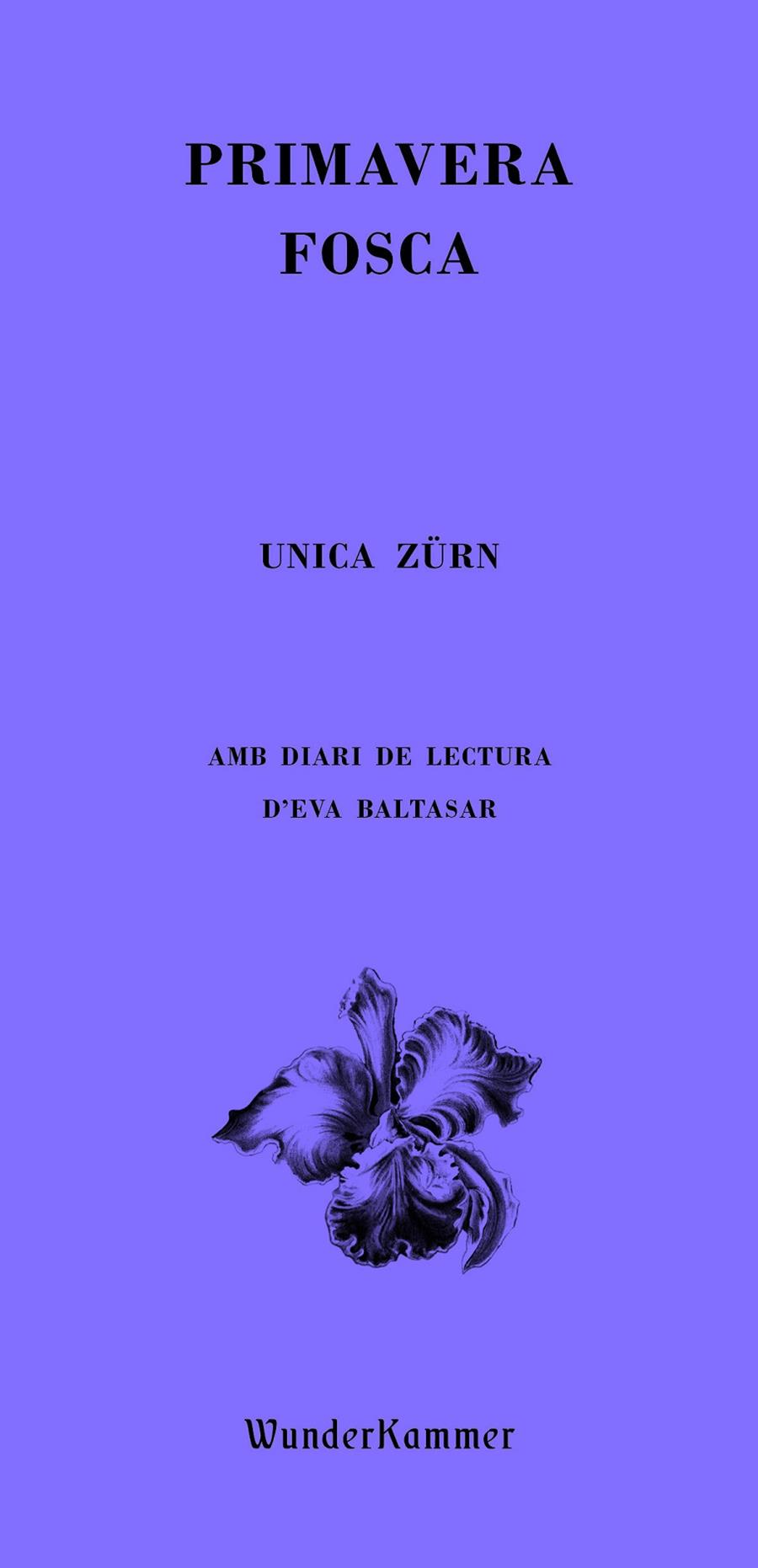 Primavera fosca | 9788412401042 | Zürn, Unica | Botiga online La Carbonera