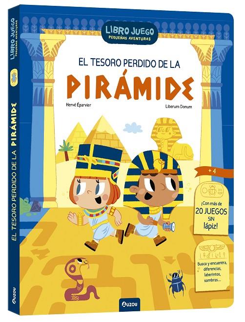 El tesoro perdido de la pirámide. Libro juego | 9791039508049 | Éparvier, Hervé | Botiga online La Carbonera