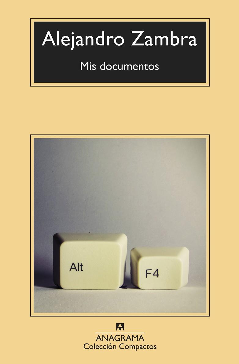 Mis documentos | 9788433960252 | Zambra, Alejandro | Botiga online La Carbonera