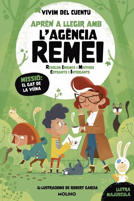 Missió: el gat de la veïna (Aprèn a llegir amb l'Agència REMEI 2) | 9788427247666 | Vivim del cuentu | Botiga online La Carbonera