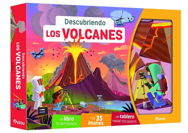 Descubriendo los volcanes. Tablero magnético | 9791039558273 | DAVID, PATRICK | Botiga online La Carbonera
