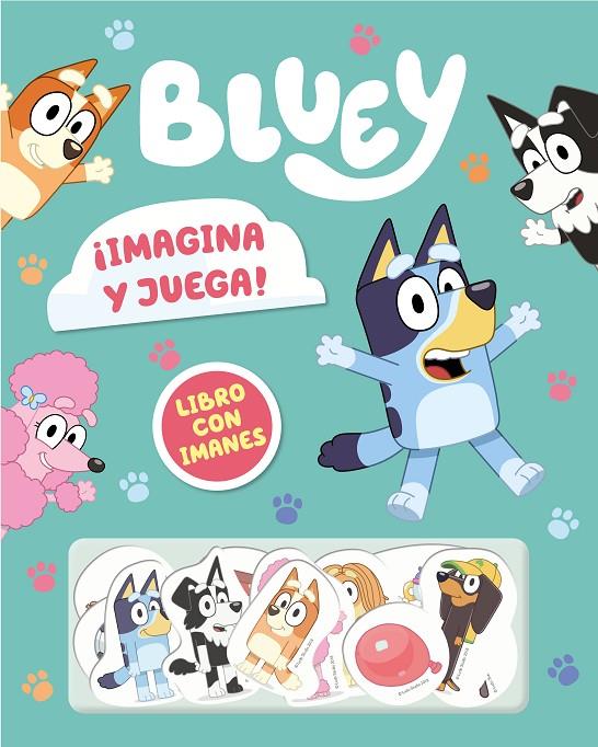 Bluey. Libro juguete - ¡Imagina y juega! Libro con imanes | 9788448869113 | Bluey | Botiga online La Carbonera