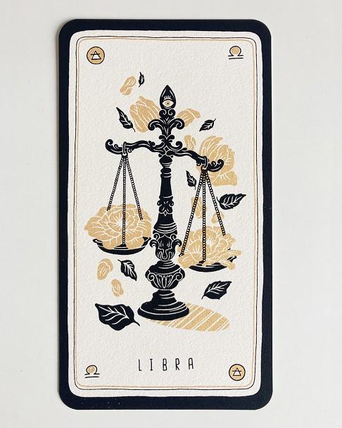 Làmina serigrafiada - Libra | 9999900019018 | Maria Queraltó Trullols