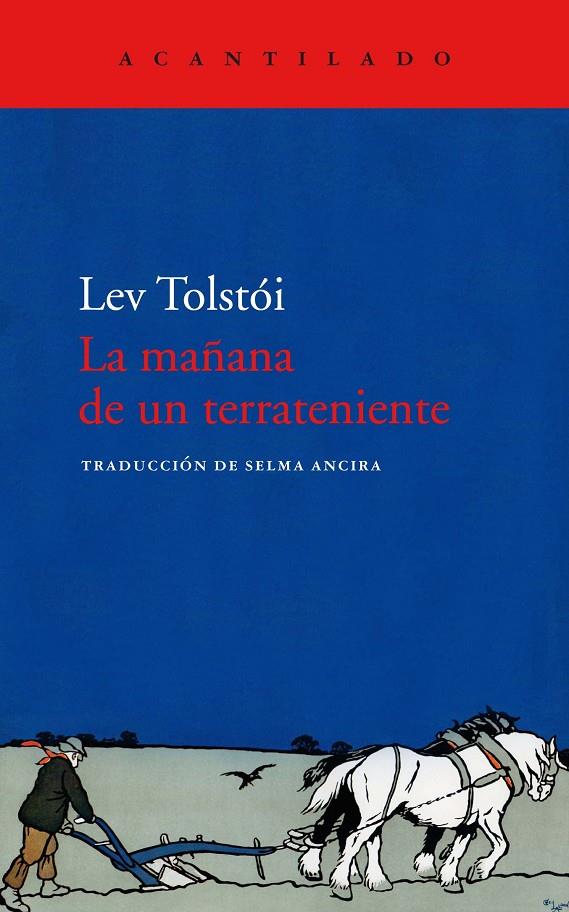 La mañana de un terrateniente | 9788418370267 | Tolstói, Lev | Botiga online La Carbonera