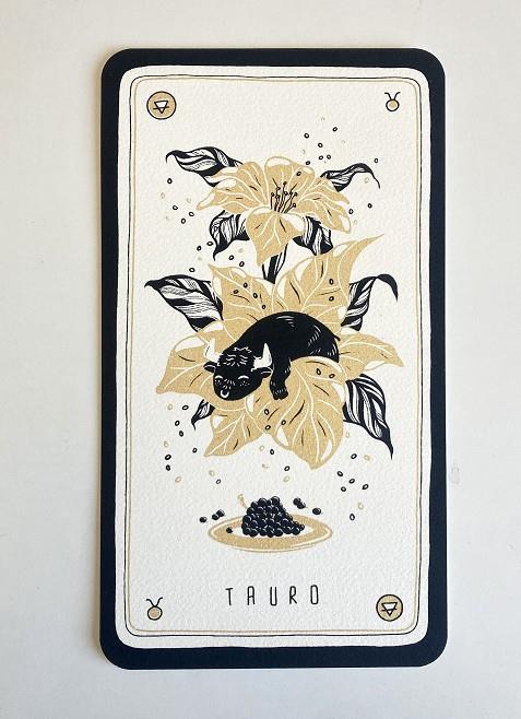 Làmina serigrafiada - Tauro | 9999900019001 | Maria Queraltó Trullols | Botiga online La Carbonera