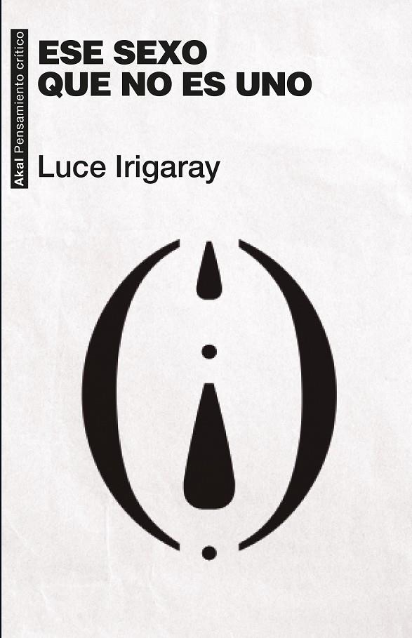 Ese sexo que no es uno | 9788446058670 | Irigaray, Luce | Botiga online La Carbonera