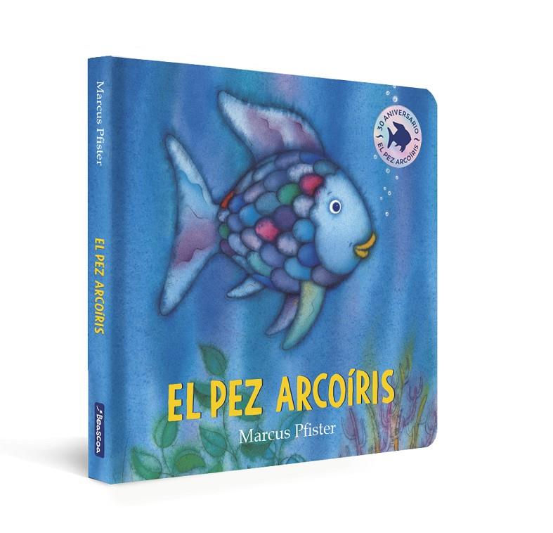 El pez arcoíris. Libro de cartón (Pequeñas manitas) | 9788448860257 | Pfister, Marcus | Botiga online La Carbonera