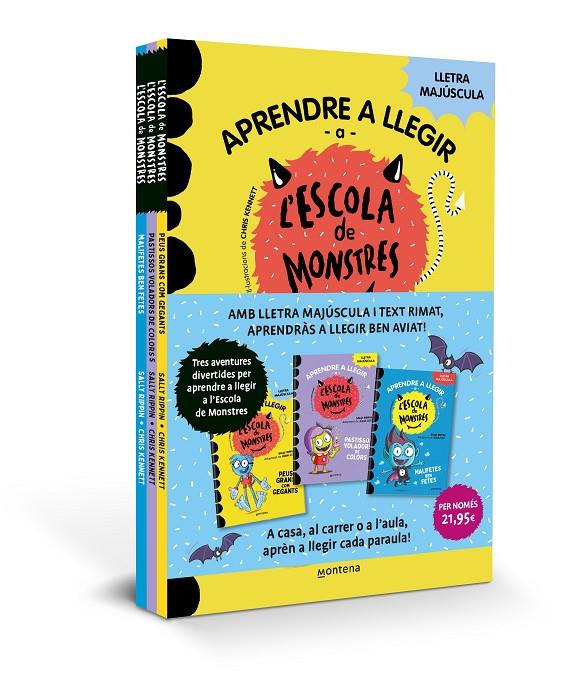 Aprendre a llegir a l'Escola de Monstres - Pack amb els llibres 4, 5 i 6 | 9788410298675 | Rippin, Sally | Botiga online La Carbonera