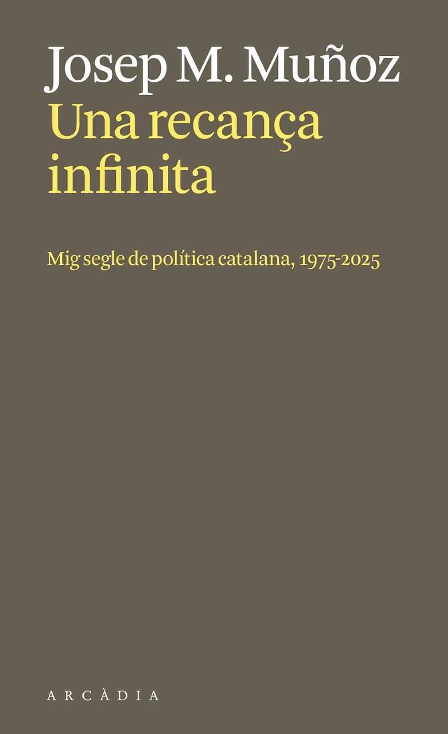 Una recança infinita. | 9788412999730 | Muñoz Lloret, Josep Maria | Botiga online La Carbonera