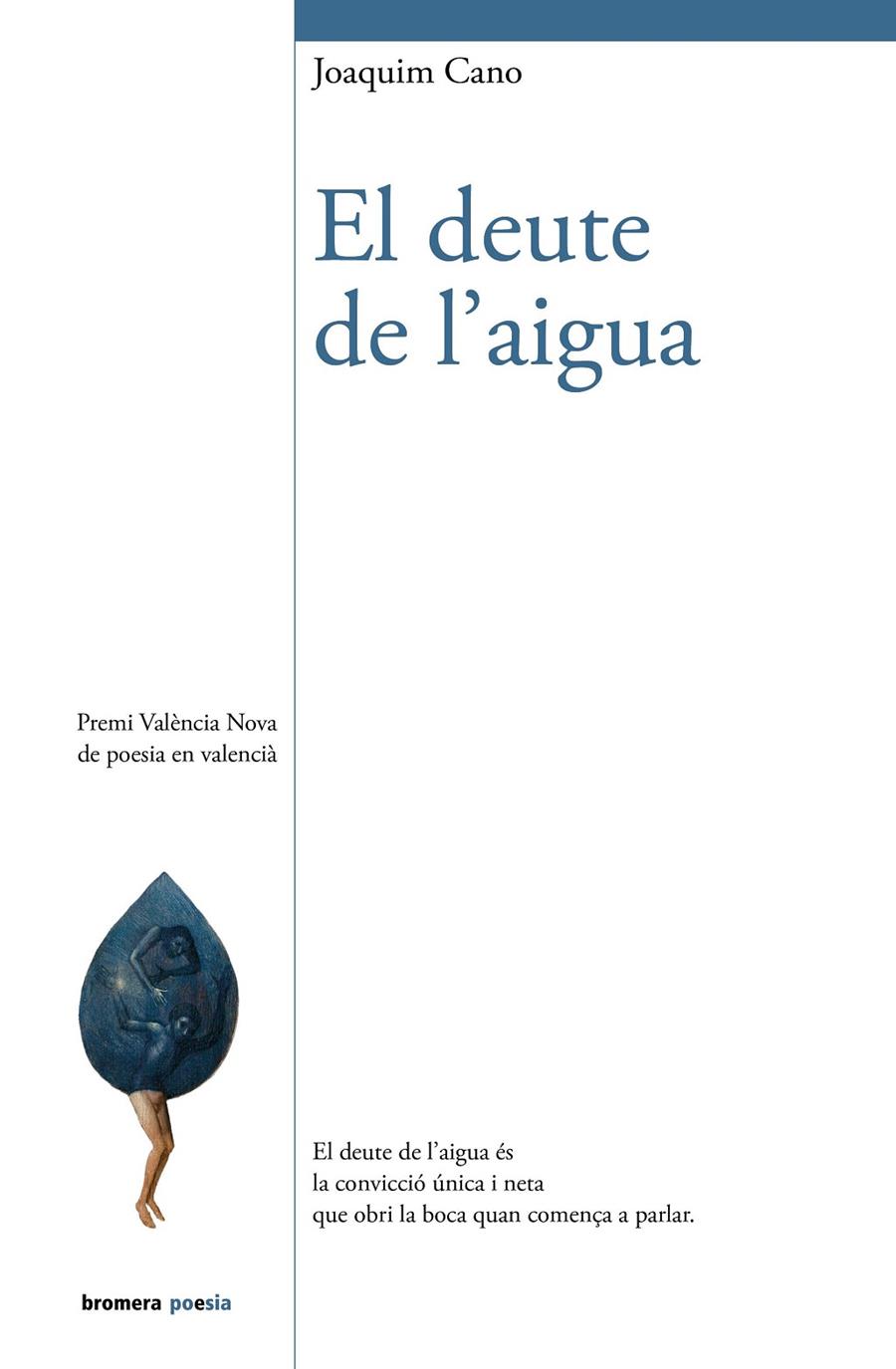 El deute de l'aigua | 9788413588339 | Joaquim Cano | Botiga online La Carbonera