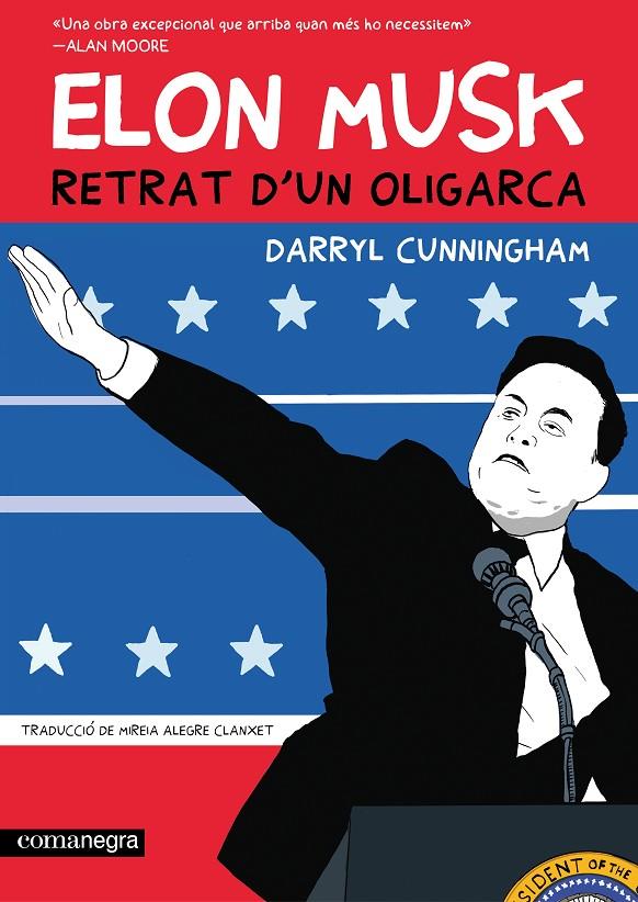 Elon Musk. Retrat d'un oligarca | 9788410161764 | Cunningham, Darryl | Botiga online La Carbonera