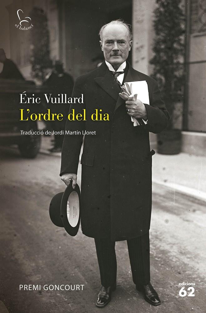 L'ordre del dia | 9788429776645 | Vuillard, Éric | Botiga online La Carbonera