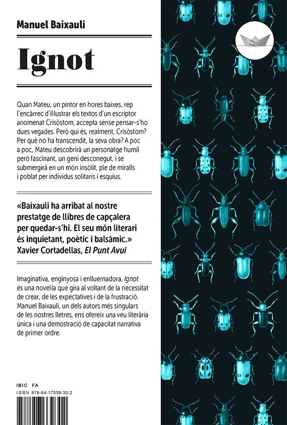 Ignot | 9788417339302 | Baixauli Mateu, Manuel | Botiga online La Carbonera
