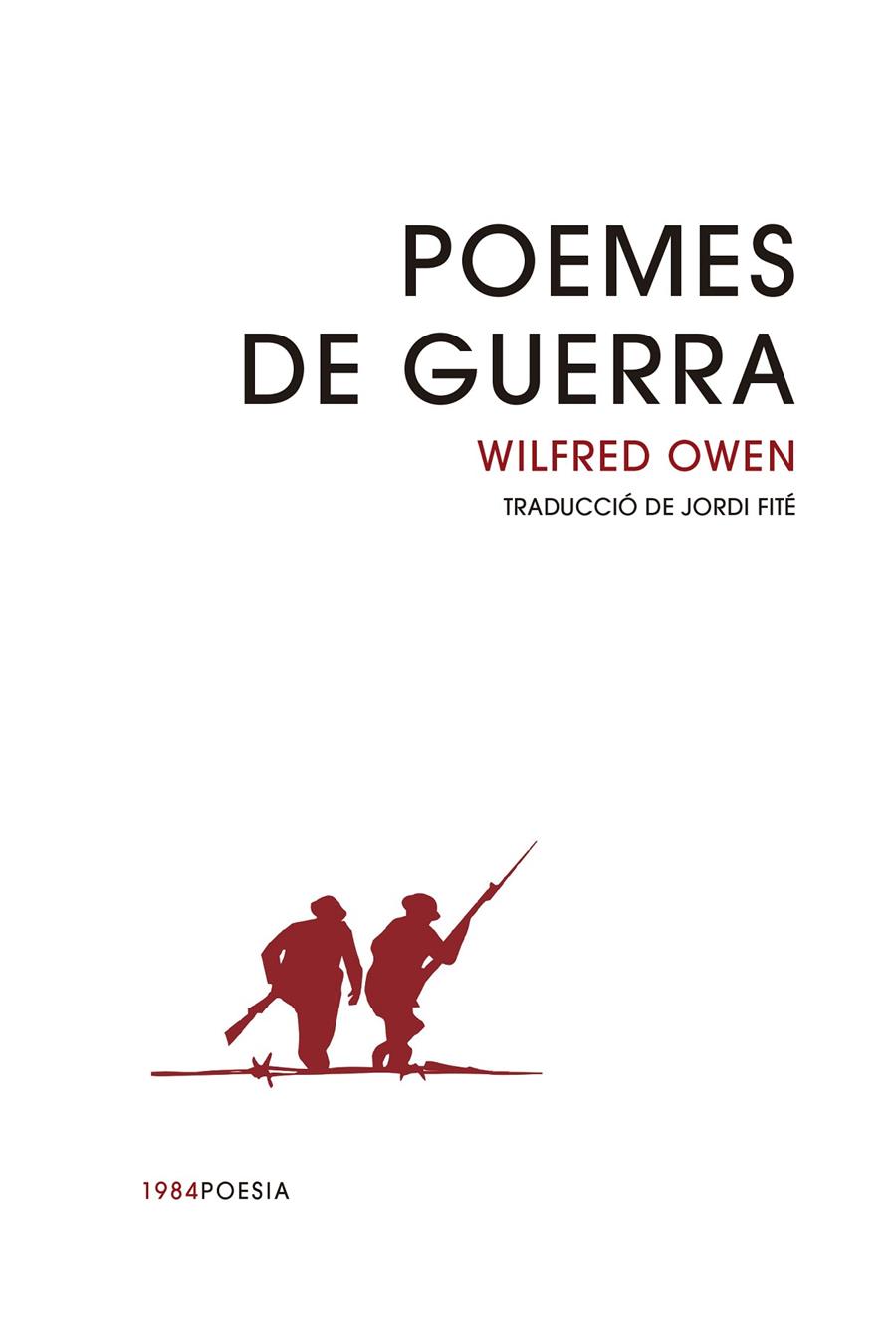 Poemes de guerra | 9788416987900 | Owen, Wilfred | Botiga online La Carbonera