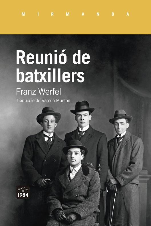 Reunió de batxillers. | 9788418858178 | Werfel, Franz | Botiga online La Carbonera