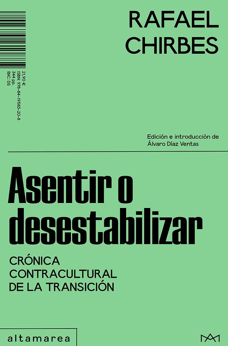 Asentir o desestabilizar | 9788419583208 | Chirbes, Rafael | Botiga online La Carbonera