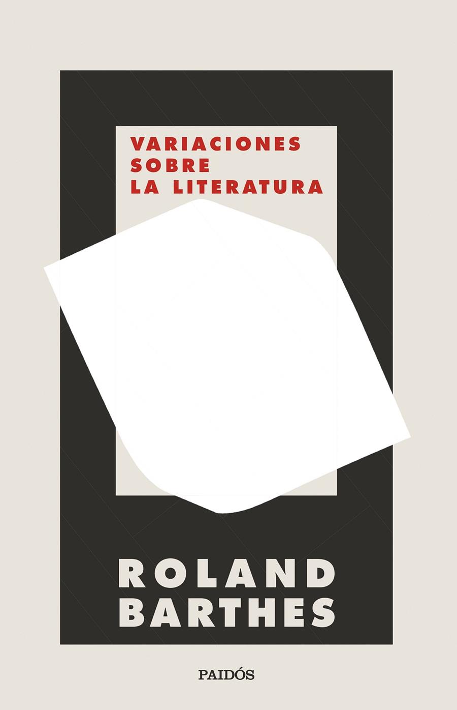 Variaciones sobre la literatura | 9788449339172 | Barthes, Roland | Botiga online La Carbonera