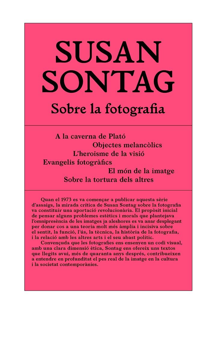 Sobre la fotografia | 9788494992407 | Sontag, Susan | Botiga online La Carbonera