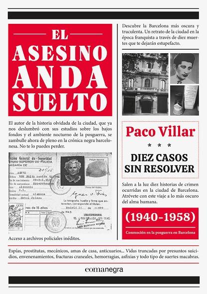 El asesino anda suelto | 9788418022999 | Villar, Paco | Botiga online La Carbonera