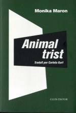 Animal trist | 9788473293501 | Maron, Monika | Botiga online La Carbonera