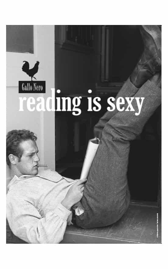 PÓSTER READING IS SEXY - PAUL NEWMAN | 0798190188225 | Botiga online La Carbonera