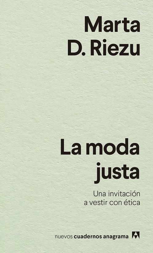La moda justa | 9788433916570 | D. Riezu, Marta | Botiga online La Carbonera