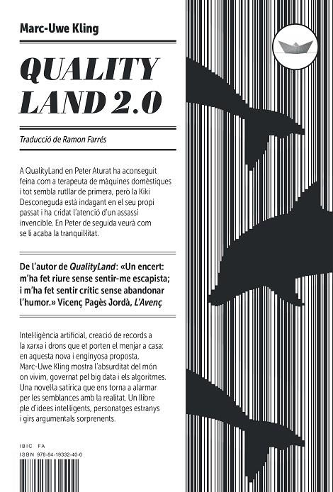 QualityLand 2.0 | 9788419332400 | Kling, Marc-Uwe | Botiga online La Carbonera