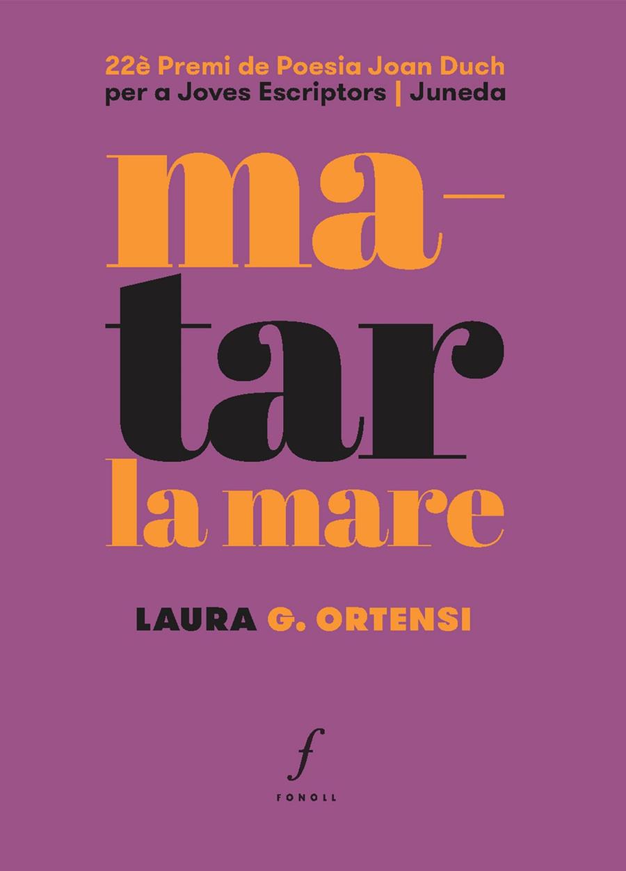 MATAR LA MARE | 9788412401509 | G. Ortensi, Laura | Botiga online La Carbonera