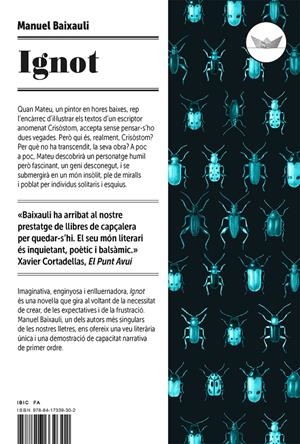 Ignot | 9788417339302 | Baixauli Mateu, Manuel | Botiga online La Carbonera