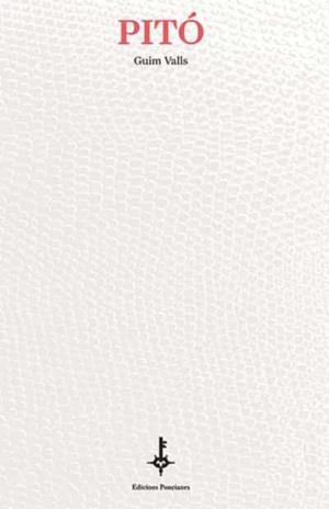 PITÓ | 9788472268456 | VALLS, GUIM | Botiga online La Carbonera