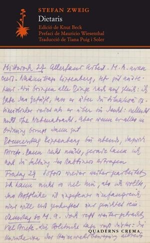 Dietaris | 9788477276265 | Zweig, Stefan | Botiga online La Carbonera