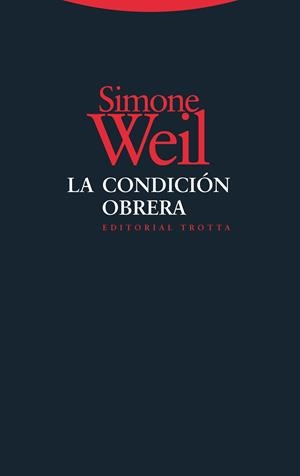 La condición obrera | 9788498794687 | Weil, Simone | Botiga online La Carbonera