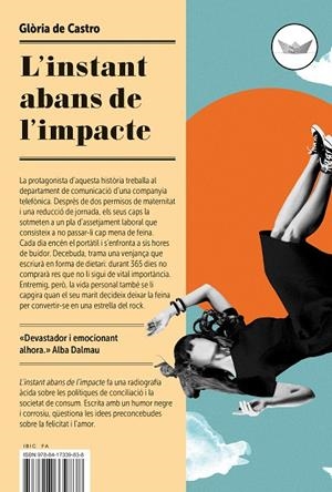 L'instant abans de l'impacte | 9788417339838 | De Castro, Glòria | Botiga online La Carbonera