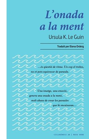 L'onada a la ment | 9788419206862 | Le Guin, Ursula K. | Botiga online La Carbonera