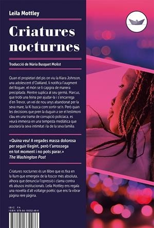 Criatures nocturnes | 9788419332486 | Mottley, Leila | Botiga online La Carbonera