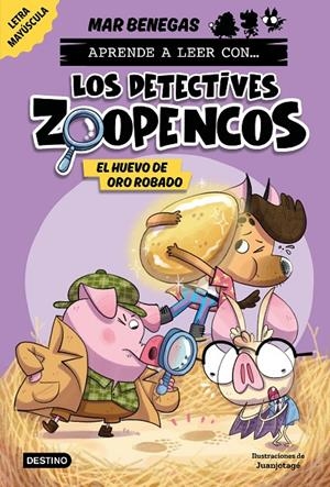 Aprende a leer con... Los Detectives Zoopencos 2. El huevo de oro robado | 9788408278467 | Benegas, Mar | Botiga online La Carbonera
